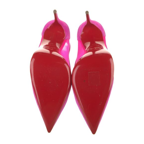 ❤️Christian Louboutin Suede Pink Heels❤️ - Picture 5 of 5